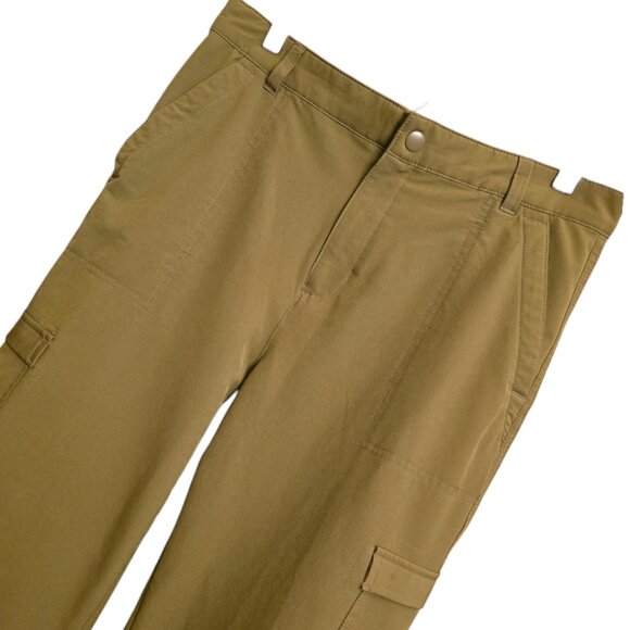 Satin Moss OLD NAVY High-Waisted Water-Repellent Straight Cargo Outdoor Pant - Picture 6 of 7